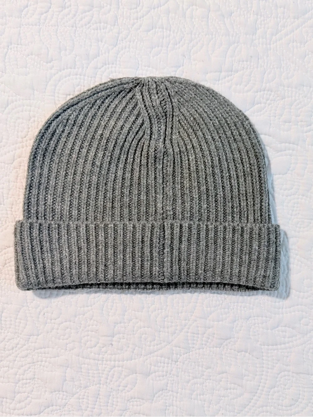 The North Face | Logo Box Cuffed Beanie | One Size | Gray